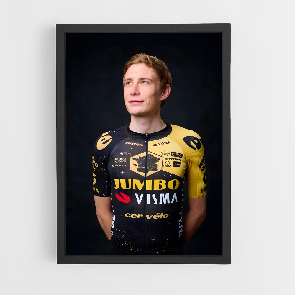 Poster Jonas vingegaard – affiche Cyclisme (vue 2)